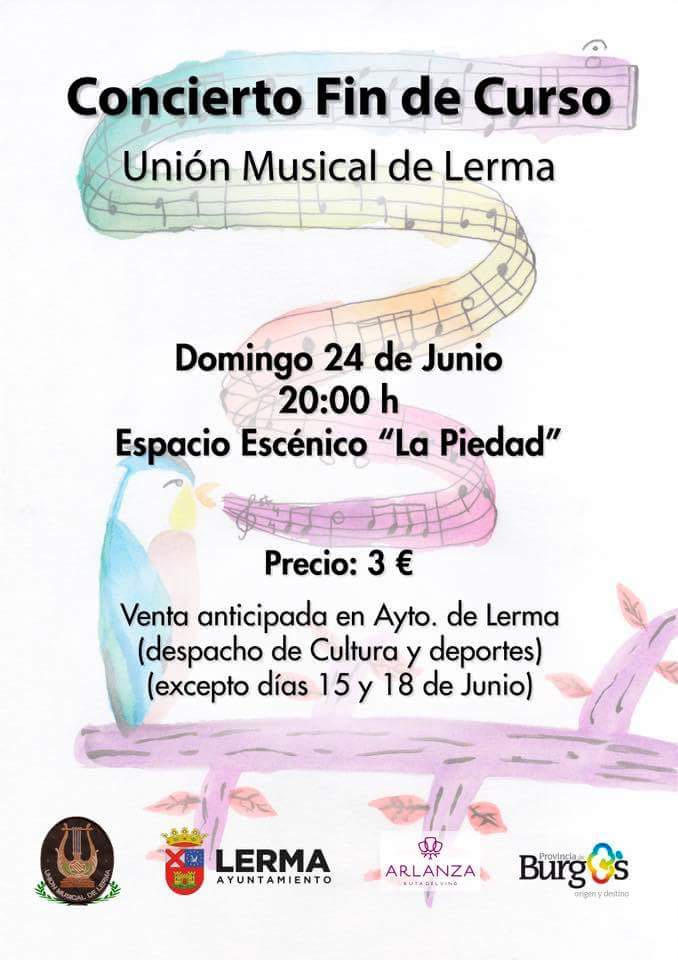 Concierto fin de curso "Unión Musical de Lerma"