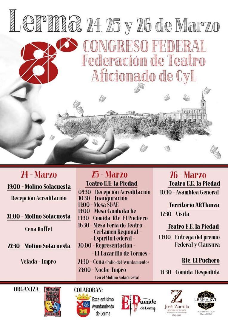 8º Congreso Federación Regional de Teatro Aficionado de Castilla y León. 