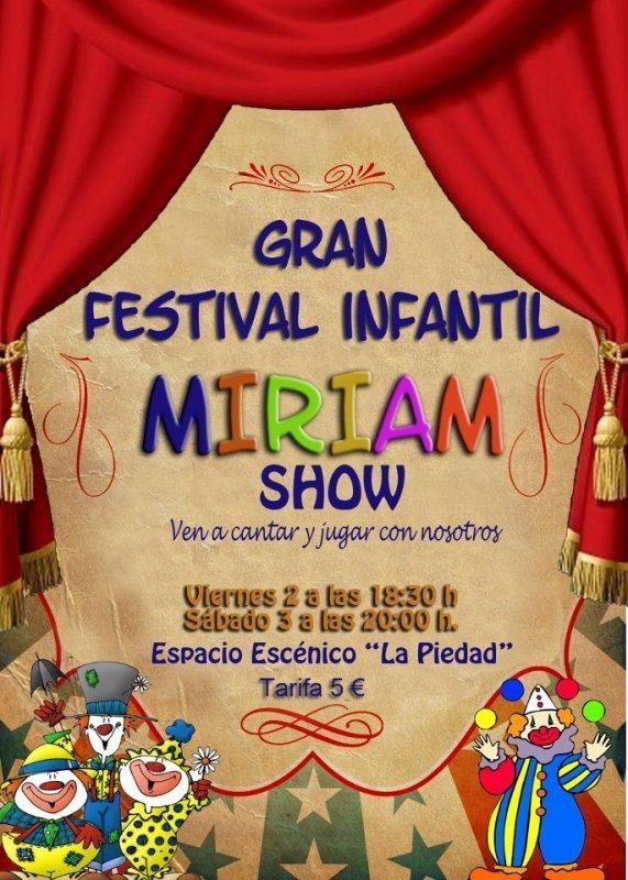 FESTIVAL INFANTIL MIRIAM SHOW