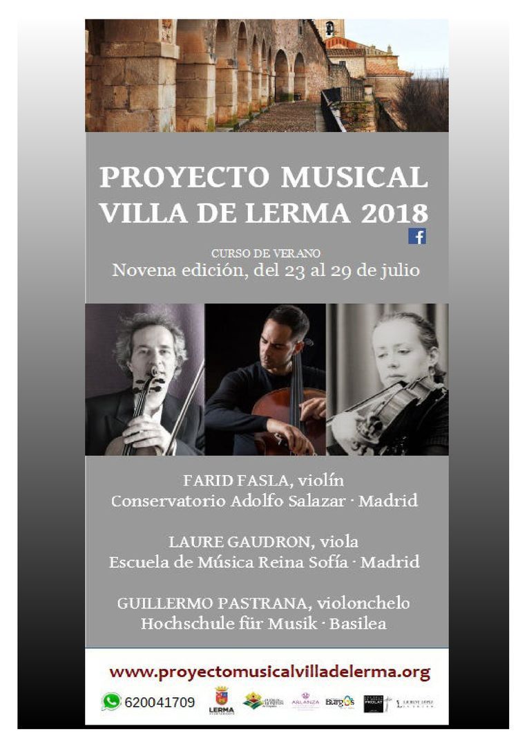 Proyecto Musical Villa de Lerma 2018